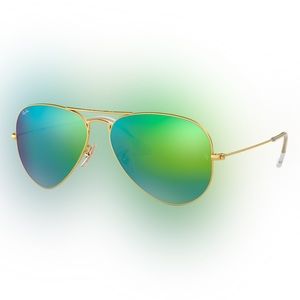 Rayban Green Aviator Sunglasses